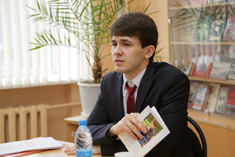Творческая встреча с молодым тульским писателем и поэтом, выпускником ТулГУ Егором Козловым