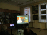 Открытие выставки осенних пейзажей «На высоте, где небеса так сини…» в библиотеке №3 им В.Ф. Руднева